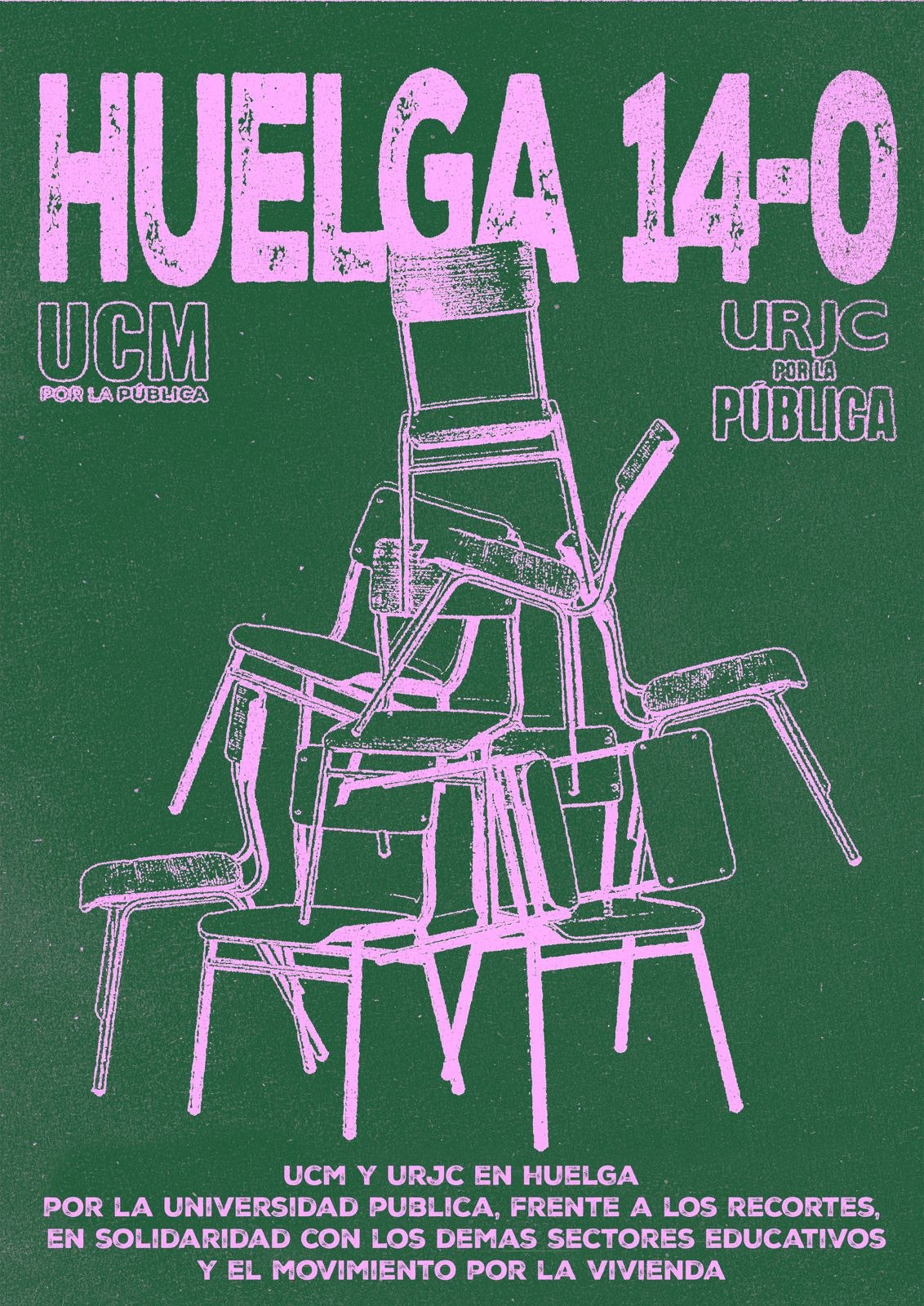UCM x la Pública llama a la huelga el día 14 de octubre contra la asfixia económica y por la vivienda